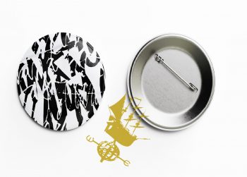 Graffiti Calligraphy Badge