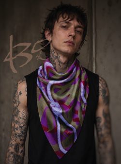 Squalere 167 Silk Scarf 