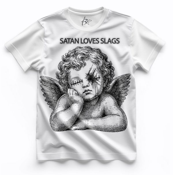 Satan Loves Slags T-Shirt — Post No Bills Edition